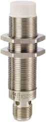 Telemecanique Sensors - PNP, 12mm Detection, Cylinder, Inductive Proximity Sensor - 3 Wires, IP67, IP69, 12 to 24 VDC, M18x1 Thread, 70mm Long - Americas Tooling