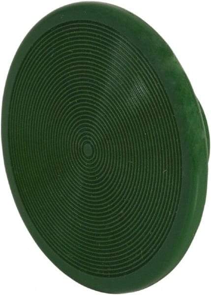 Schneider Electric - Extended Mushroom Head Pushbutton Switch 2-1/4" Screw-On Knob - Green, Round Button, Nonilluminated - Americas Tooling