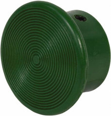 Schneider Electric - Extended Mushroom Head Pushbutton Switch 1-3/8" Screw-On Knob - Green, Round Button, Nonilluminated - Americas Tooling