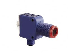 Telemecanique Sensors - M12 Connector, 15m Nominal Distance, Shock and Vibration Resistant, Diffused Photoelectric Sensor - 12 to 24 VDC, 250 Hz, Plastic, 2.36 Inch Wide x 1.72 Inch High - Americas Tooling