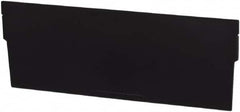 LEWISBins+ - 7.1" Wide x 3-1/2" High, Black Bin Divider - Use with LEWISBins+ - SB128-4, SB188-4, SB248-4 - Americas Tooling