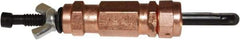 Zephyr Tool Group - 1/4 Drill 1/4" Pin Diam, Copper Cleco Wing Nut Fastener - Standard Length, 0 to 1" Grip - Americas Tooling