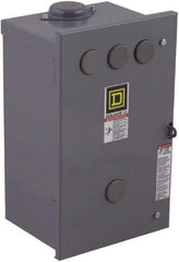 Square D - 3R NEMA Rated, 4 Pole, Electrically Held Lighting Contactor - 20 A (Tungsten), 30 A (Fluorescent), 110 VAC at 50 Hz, 120 VAC at 60 Hz, 4NO Contact Configuration - Americas Tooling