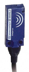 Telemecanique Sensors - NPN, PNP, Flat, Inductive Proximity Sensor - 2 Wires, IP68, 12 to 24 VDC, 15mm Wide - Americas Tooling