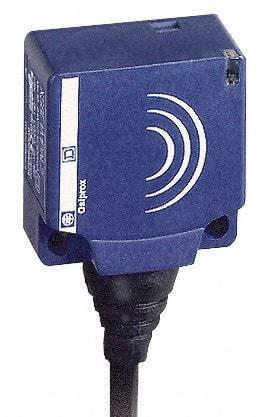 Telemecanique Sensors - PNP, NC, Flat, Inductive Proximity Sensor - 3 Wires, IP68, 12 to 24 VDC, 26mm Wide - Americas Tooling