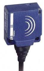 Telemecanique Sensors - NPN, PNP, Flat, Inductive Proximity Sensor - 2 Wires, IP68, 12 to 24 VDC, 26mm Wide - Americas Tooling