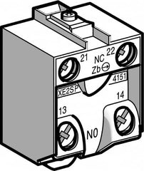 Telemecanique Sensors - NO/NC, Electrical Switch Contact Block - Americas Tooling