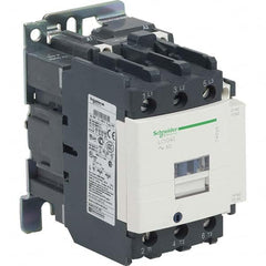 Schneider Electric - 3 Pole, 230 Coil VAC at 50/60 Hz, 40 Amp at 440 VAC and 60 Amp at 440 VAC, Nonreversible IEC Contactor - Exact Industrial Supply