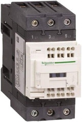 Schneider Electric - 3 Pole, 115 Coil VAC at 50/60 Hz, 40 Amp at 440 VAC, Nonreversible IEC Contactor - CCC, CSA, CSA C22.2 No. 14, EN/IEC 60947-4-1, EN/IEC 60947-5-1, GOST, RoHS Compliant, UL 508, UL Listed - Americas Tooling