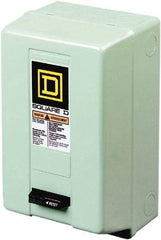 Square D - 3 Pole, 220 Coil VAC at 50 Hz, 240 Coil VAC at 60 Hz, 90 Amp NEMA Contactor - NEMA 1 Enclosure, 50 Hz at 220 VAC and 60 Hz at 240 VAC - Americas Tooling