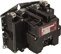 Square D - No Enclosure, 4 Pole, Electrically Held Lighting Contactor - 100 A (Tungsten), 220 VAC at 50 Hz, 240 VAC at 60 Hz - Americas Tooling