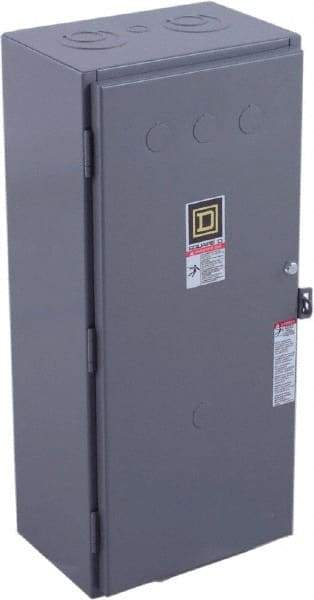 Square D - 1 NEMA Rated, 3 Pole, Electrically Held Lighting Contactor - 100 A (Tungsten), 110 VAC at 50 Hz, 120 VAC at 60 Hz - Americas Tooling