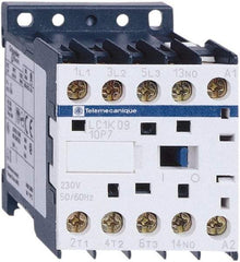 Schneider Electric - 3 Pole, 230 Coil VAC at 50/60 Hz, 16 Amp at 690 VAC, 20 Amp at 440 VAC and 9 Amp at 440 VAC, IEC Contactor - CSA, RoHS Compliant, UL Listed - Americas Tooling