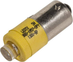 Schneider Electric - Pilot and Indicator Light Replacement LED - Amber, 120 VAC, 120 VDC - Americas Tooling