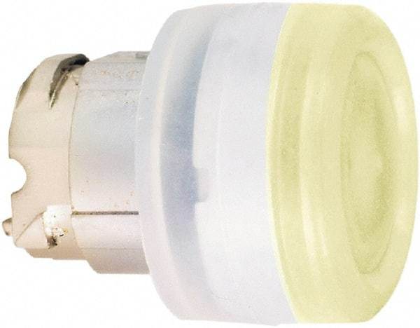 Schneider Electric - 22mm Mount Hole, Flush, Pushbutton Switch Only - Round, Orange Pushbutton, Nonilluminated, Momentary (MO) - Americas Tooling