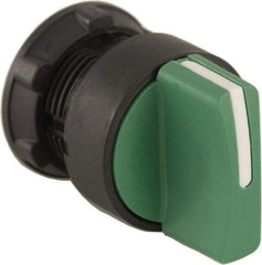 Schneider Electric - 22mm Mount Hole, 3 Position, Handle Operated, Selector Switch Only - Green, Maintained (MA), Nonilluminated, Shock, Vibration and Water Resistant - Americas Tooling