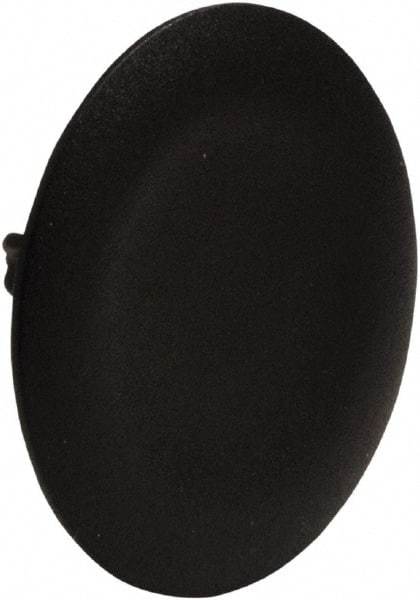 Schneider Electric - Flush Pushbutton Switch Cap - Black, Round Button, Nonilluminated - Americas Tooling