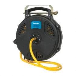 PRO-SOURCE - 50' Spring Retractable Hose Reel - 300 psi, Hose Included - Americas Tooling