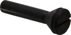 Value Collection - 1/4" Hole, Screw Lock Wheel Mandrel - 2" OAL, 1/4" Max Wheel Width, 3/8" Shank Diam - Americas Tooling