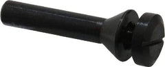 Value Collection - 1/4" Hole, Screw Lock Wheel Mandrel - 2" OAL, 1/2" Max Wheel Width, 3/8" Shank Diam - Americas Tooling