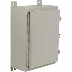 Wiegmann - NEMA 12 Steel Standard Enclosure with Hinged Cover - Americas Tooling