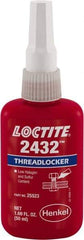 Loctite - 50 mL, Blue, Medium Strength Liquid Threadlocker - 24 hr Full Cure Time - Americas Tooling