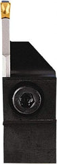 Seco - Tool Block Style 150.10, 15mm Blade Height, Indexable Cutoff Blade Tool Block - 1" Shank Height, 1" Shank Width - Americas Tooling