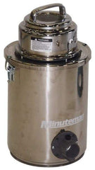 Minuteman - 6 Gal, Stainless Steel Tank, Dry, Mercury Vacuum Cleaner - 1.25 hp, 7.9 Amps - Americas Tooling