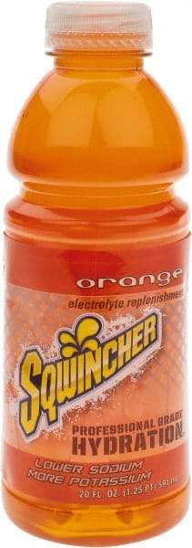 Sqwincher - 20 oz Bottle Orange Activity Drink - Ready-to-Drink - Americas Tooling