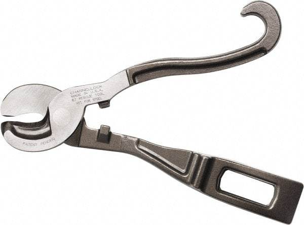 Channellock - 8-5/8" OAL, Cable Cutter - 1-3/7" Jaw Length x 1.62" Jaw Width, Round Head - Americas Tooling