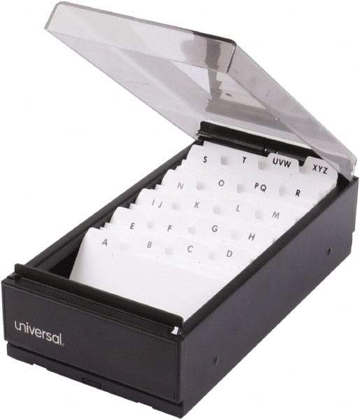 UNIVERSAL - 600 Covered Card File - 2 x 3-1/2" - Americas Tooling