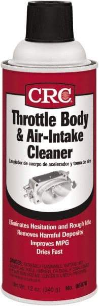 CRC - Engine Additives Type: Fuel Injection Air-Intake Cleaner Container Size: 16 oz. - Americas Tooling