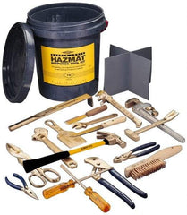 Ampco - 17 Piece Hazmat Response Tool Kit - Comes in Tool Bucket - Americas Tooling