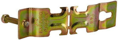 Thomas & Betts - 3/4" Pipe, 14 Gauge" Pipe or Conduit Clamp - Gold Galvanized, 600 Lb Capacity, All Conduit - Americas Tooling