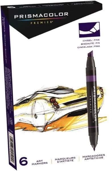 Prismacolor - Magenta Art Marker - Brush Tip, Alcohol Based Ink - Americas Tooling