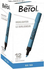 Sharpie - Blue Highlighter - Chisel Tip, AP Nontoxic Ink - Americas Tooling