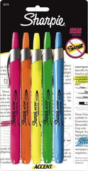 Sharpie - Assorted Colors, Highlighter - Chisel Tip, AP Nontoxic Ink - Americas Tooling