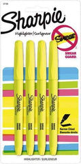 Sharpie - Fluorescent Yellow Highlighter - Chisel Tip, AP Nontoxic Ink - Americas Tooling