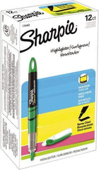 Sharpie - Green Highlighter - Chisel Tip, AP Nontoxic Ink - Americas Tooling