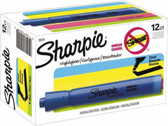 Sharpie - Turquoise Blue Highlighter - Chisel Tip, AP Nontoxic Ink - Americas Tooling