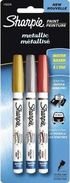 Sharpie - Gold, Silver, Copper Paint Marker - Extra Fine Tip - Americas Tooling