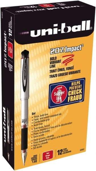 Uni-Ball - 1mm Stick Pen - Red - Americas Tooling