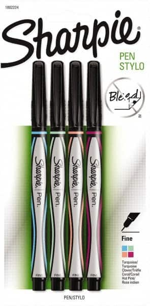 Sharpie - Fine Point Porous Point Pen - Assorted Colors - Americas Tooling