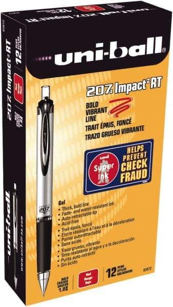 Uni-Ball - 1mm Retractable Pen - Red - Americas Tooling