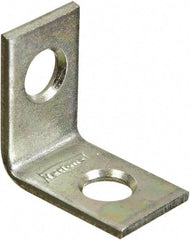 National Mfg. - 3/4" Long x 1/2" Wide, Steel, Corner Brace - Zinc Plated - Americas Tooling