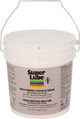 Synco Chemical - 5 Lb Pail Synthetic Lubricant w/PTFE General Purpose Grease - Translucent White, Food Grade, 450°F Max Temp, NLGIG 0, - Americas Tooling