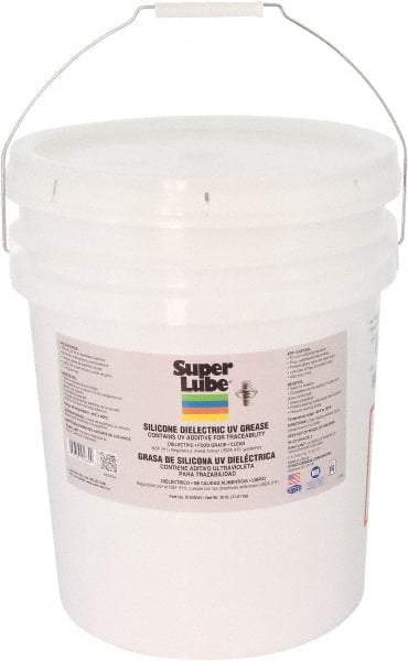 Synco Chemical - 30 Lb Pail Silicone Heat-Transfer Grease - Translucent White, Food Grade, 450°F Max Temp, NLGIG 2, - Americas Tooling