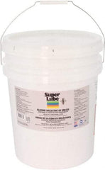 Synco Chemical - 30 Lb Pail Silicone Heat-Transfer Grease - Translucent White, Food Grade, 450°F Max Temp, NLGIG 2, - Americas Tooling