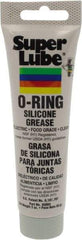 Synco Chemical - 3 oz Tube Silicone General Purpose Grease - Translucent White, Food Grade, 450°F Max Temp, NLGIG 2, - Americas Tooling