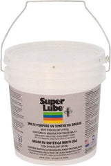 Synco Chemical - 5 Lb Pail Synthetic Lubricant w/PTFE General Purpose Grease - Translucent White, Food Grade, 450°F Max Temp, NLGIG 2, - Americas Tooling